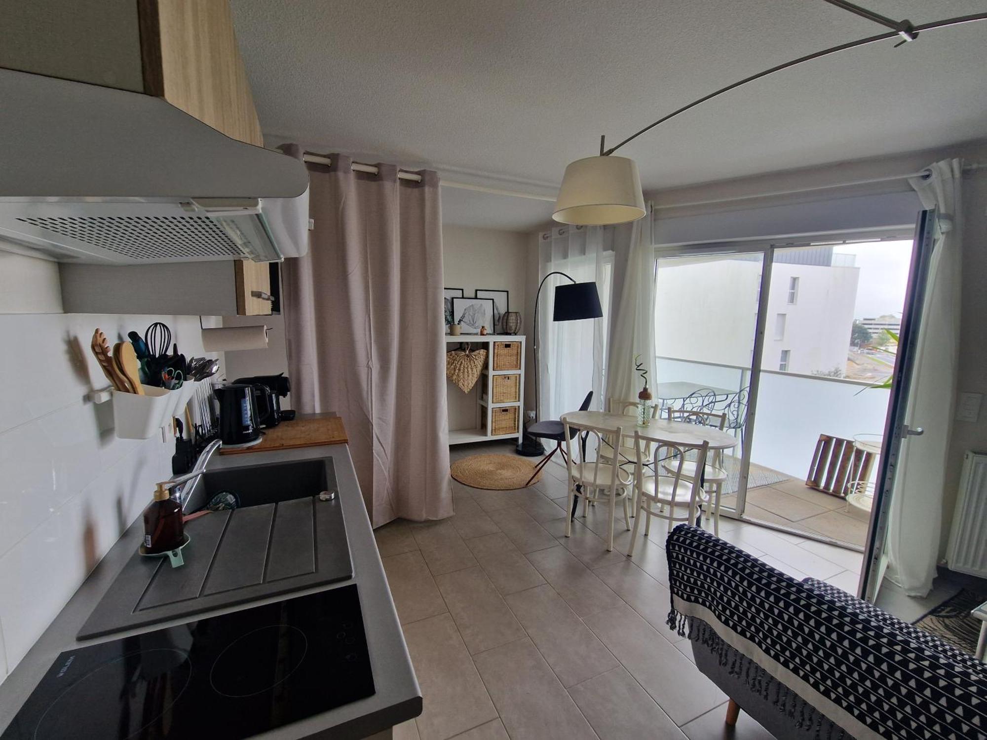 Ambre Appart-Wifi-Terrasse-Parking-Terrasse-2 Couchages La Rochelle  Bagian luar foto